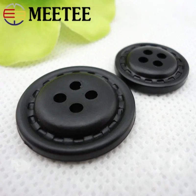Пластиковые кнопки Meetee для шитья декоративные аксессуары свитера пальто куртки