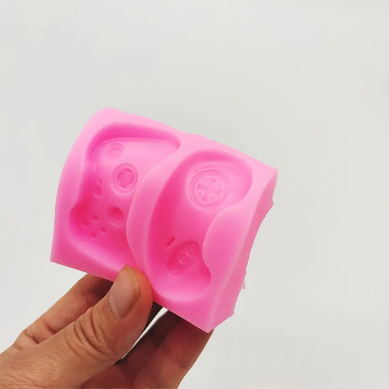 Силиконовая форма для консоли розовый Шоколадный инструмент украшения торта на