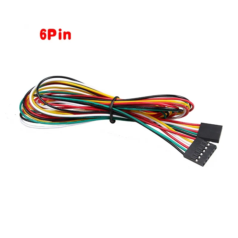 10 шт. DuPont 1/2 3/4/5/6-Pin Женский Мужской Женский Удлинительный кабель со штыревыми соединителями на обоих концах для подключения к провод кабель для Arduino UNO/50 см