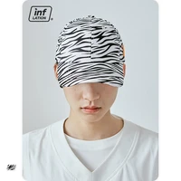 inflation zebra pattern printed casual baseball cap unisex 2021 stylish black white baseball cap men streetwear 301ci2020