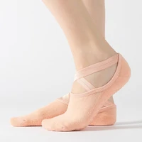 non slip yoga socks cotton sports ballet towels short fashion woman happy high trend varicose veins leg warmers fun socks