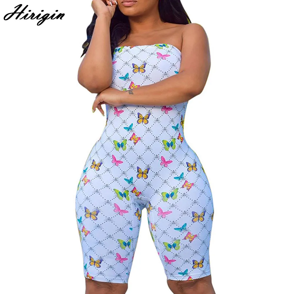 Комбинезон женский с принтом бабочек пикантная одежда для спортзала