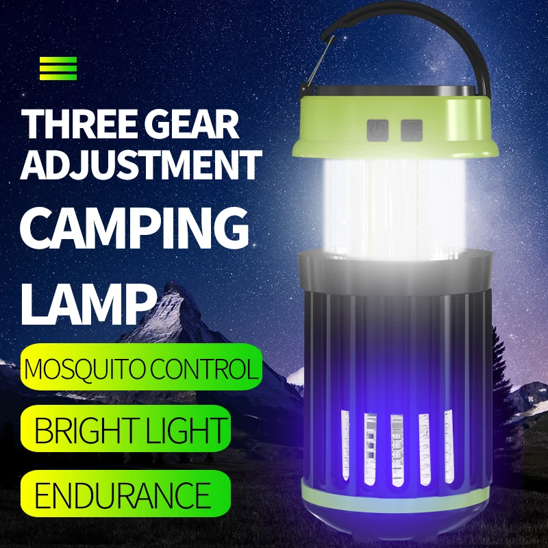 Лампа убийца от комаров солнечный светильник с питанием USB туристический