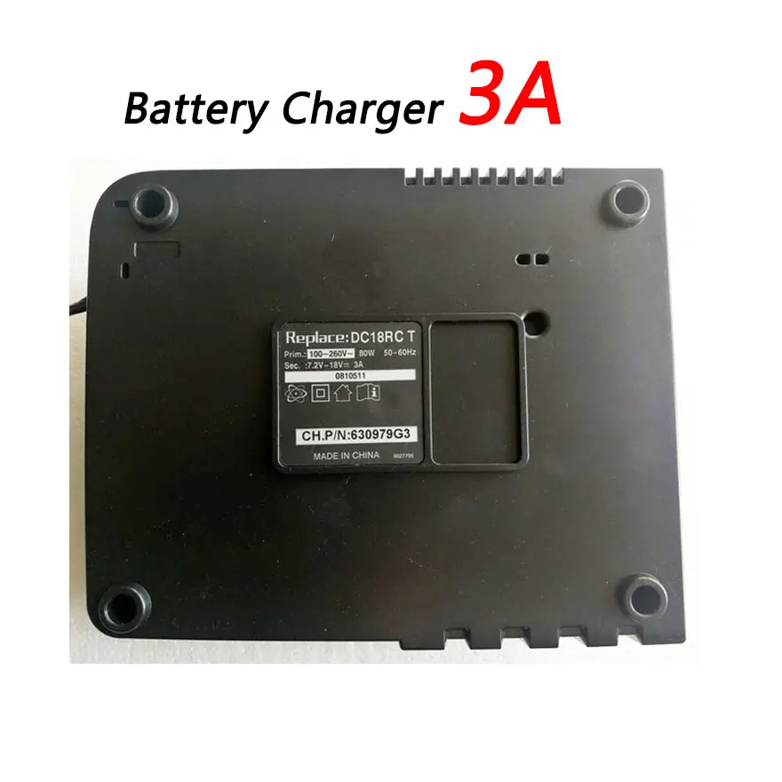 GTF 3A 6A DC18RCT литий-ионный Батарея Зарядное устройство для Makita 14,4 V 18 V BL1830 Bl1430 DC18RC DC18RA Мощность инструмент Батарея падение