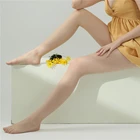 Для женщин чулки имеет гладкую ощупь бесшовный носок прозрачные ультра-тонкие сексуальные эластичные удобные комбинированного волокна с узором шелковые колготки