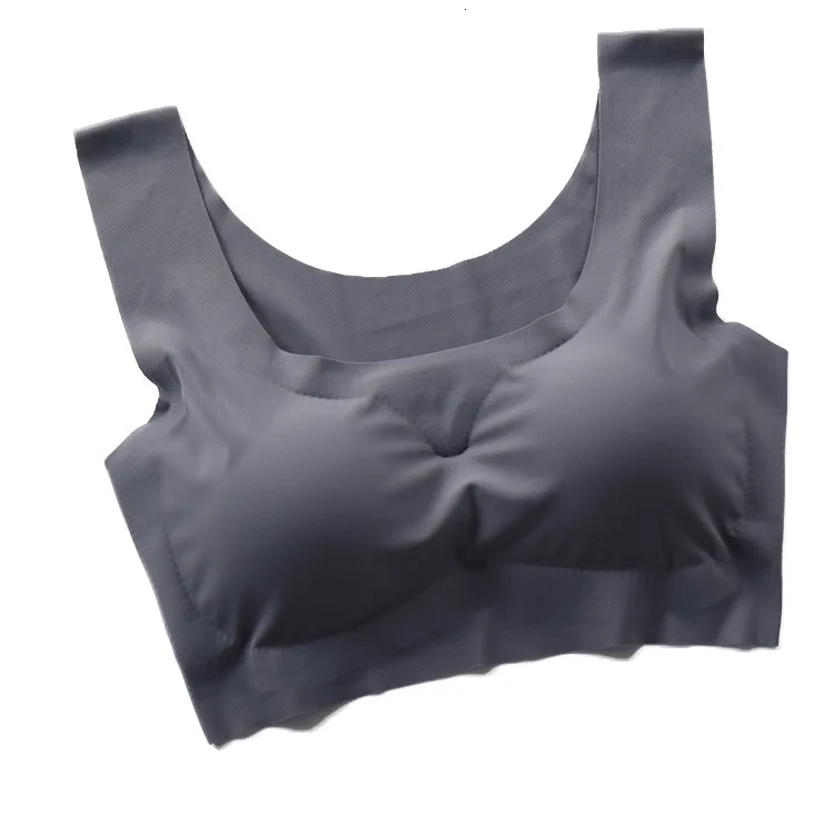 Женский бюстгальтер для фитнеса пуш ап майка Топ без косточек спортивный с