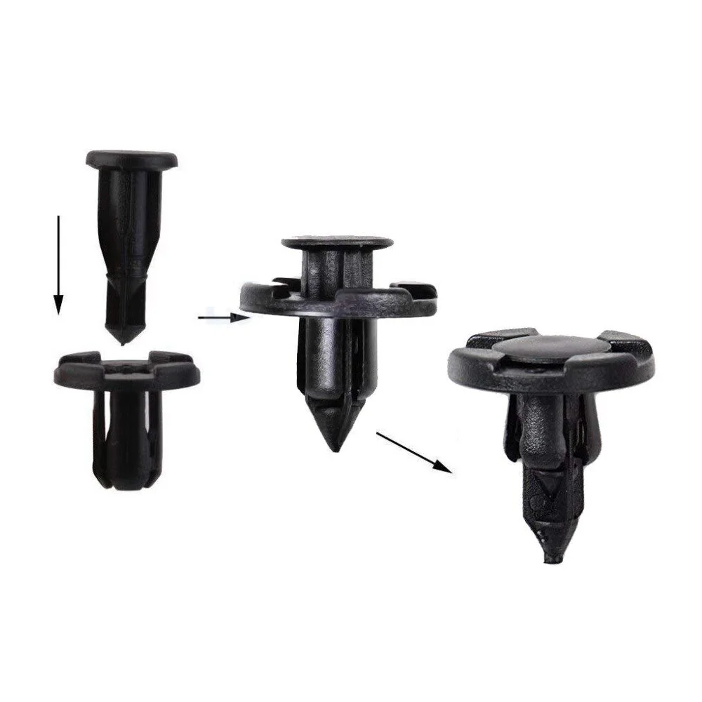 50 шт. 01553-09321 8мм Пластиковые заклепки зажимы для Subaru Infiniti Nissan NV Altima Maxima Murano Versa Sentra