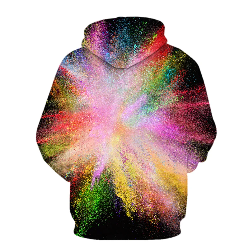 Толстовка унисекс оверсайз на молнии с 3D-принтом | Мужская одежда