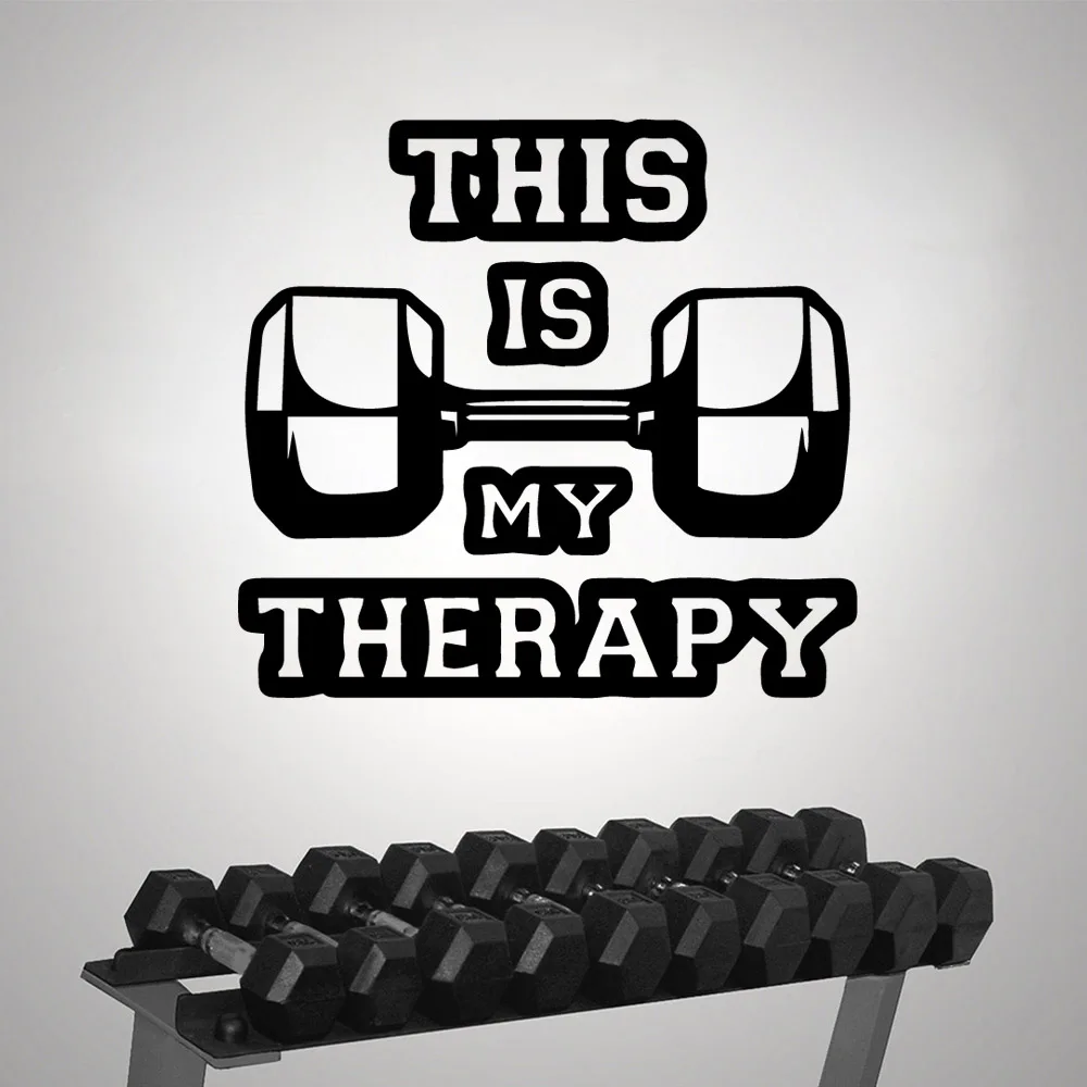 

Лидер продаж, наклейки на стену для спортзала, виниловые художественные наклейки для спальни, декоративные водонепроницаемые наклейки на с...