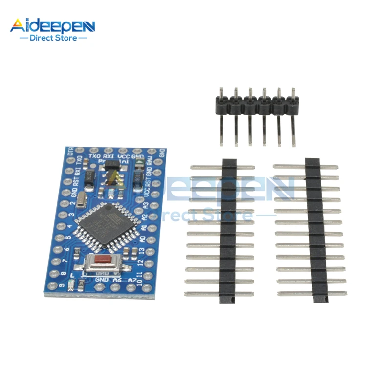 Pro Mini Atmega328 Atmega328P 3 В 8 МГц 5 в 16 с внешним резонатором для Arduino Nano Micro Controller Замена