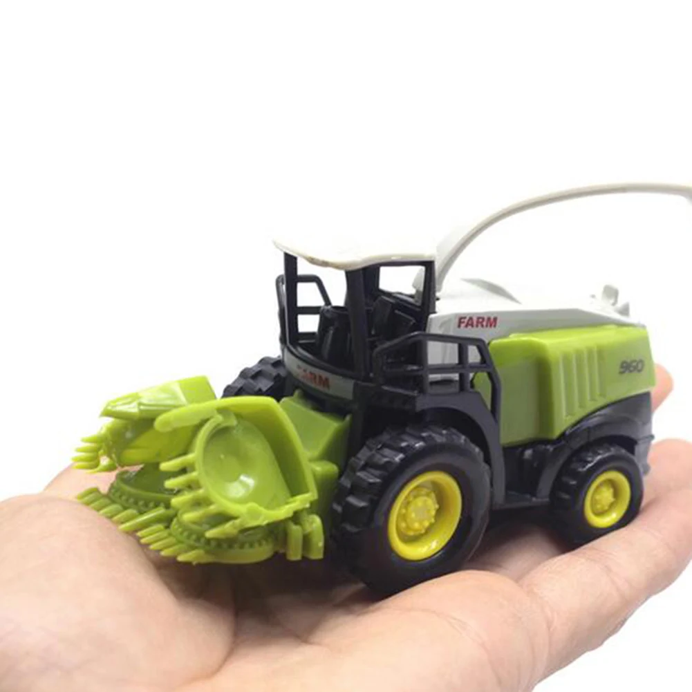 

1/55 Diecast Farm Truck Tractor Friction Car Model Kids Educational Toy Gift
