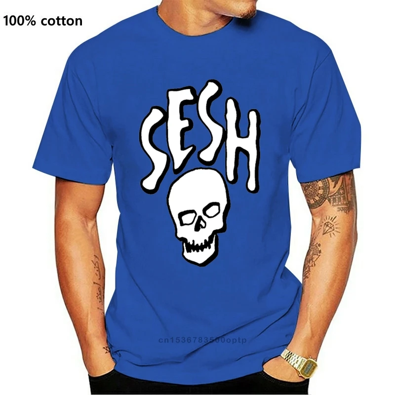 

Новая мужская футболка с логотипом SESH, футболка для женщин и мужчин