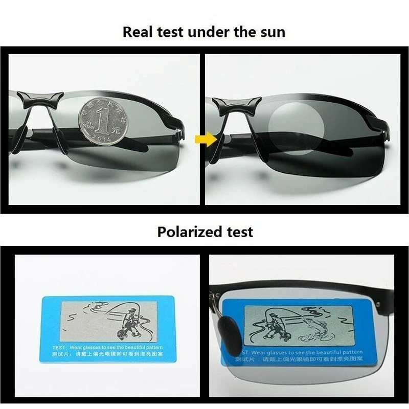 

Hot Brainart Men Photochromic Sunglasses with Polarized Lens for Driving Outdoor MVI-ing