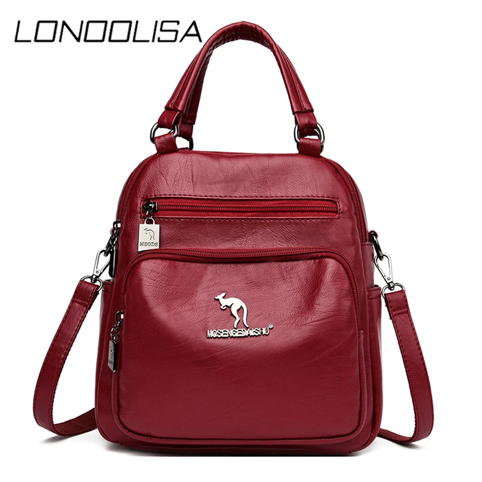 Винтажные женские рюкзаки высокого качества многофункциональный дизайнерский