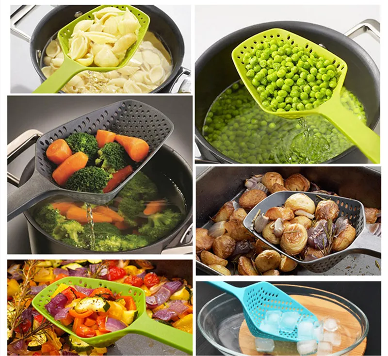 1 шт. портативный кухонный дуршлаг | Дом и сад