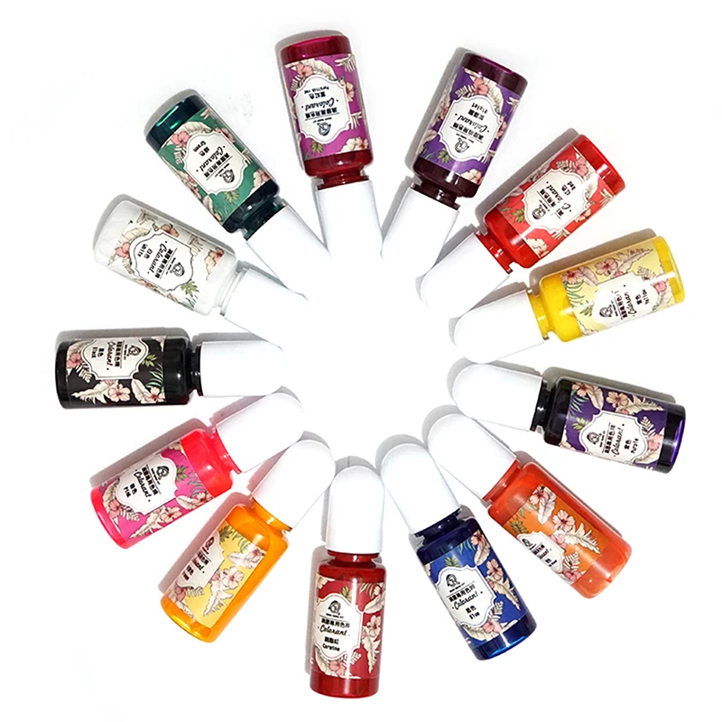 

13 Colors 1pc UV Resin Pigment Polish Solid Glue For Jewelry DIY Silicone Mold Handmade Art Crafts Coloring Dye Colorant