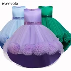 Топ, качественная, платье принцессы для маленькой девочки, платье для девочек, держащих букет невесты, очень красивое платье принцессы с юбкой-годе фортепиано Костюм Детское платье 3-12YRS