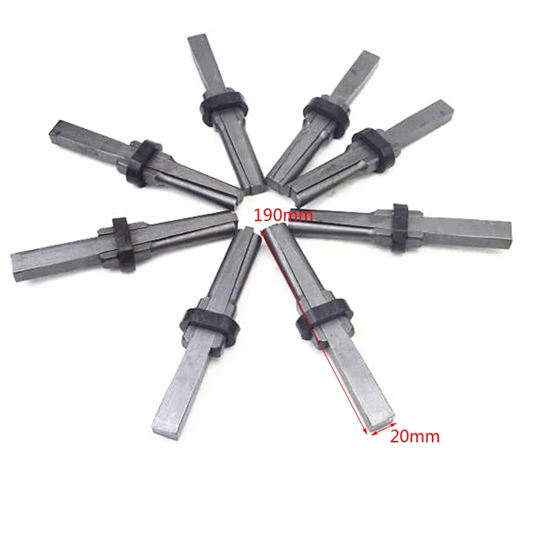 

3/4" Plug Metal Wedges Feather Shims Concrete Rock Stone Splitter Industrial Grade Hand Tools 20mm