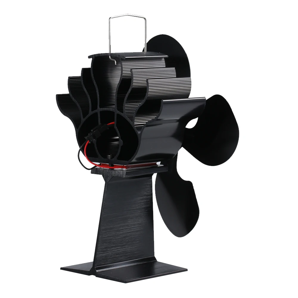 Горячая 4 лопасти тепловой вентилятор для камина дровяного бревна не требуется