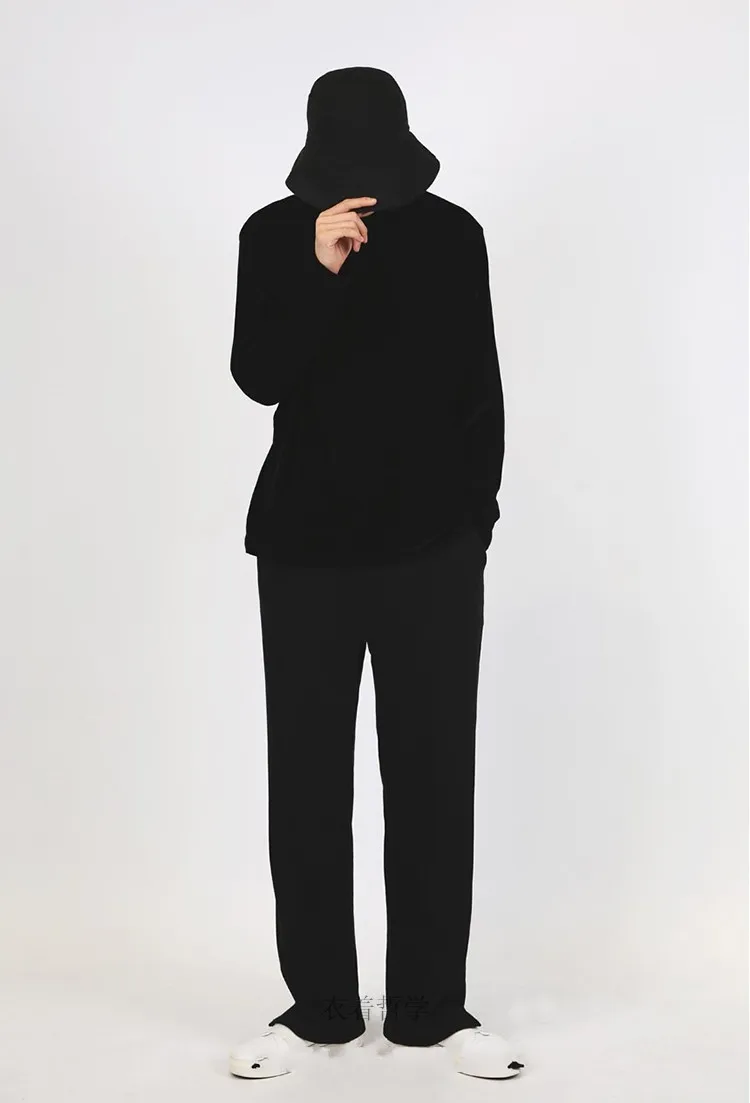 Мужская одежда GD Парикмахерская Мода Подиум уличные свободные брюки на выход