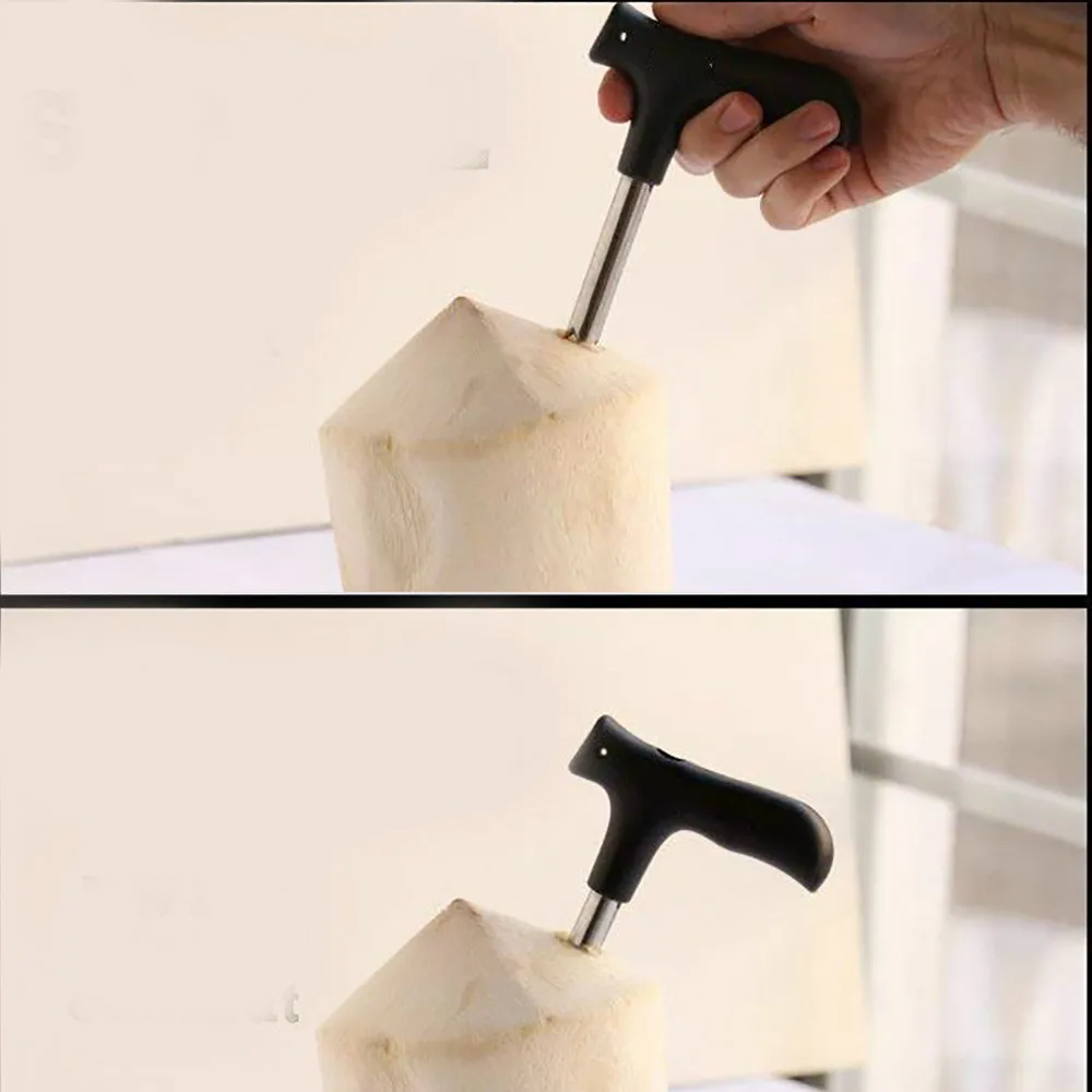 Открывалка для кокоса из нержавеющей стали инструмент перфорации отверстия