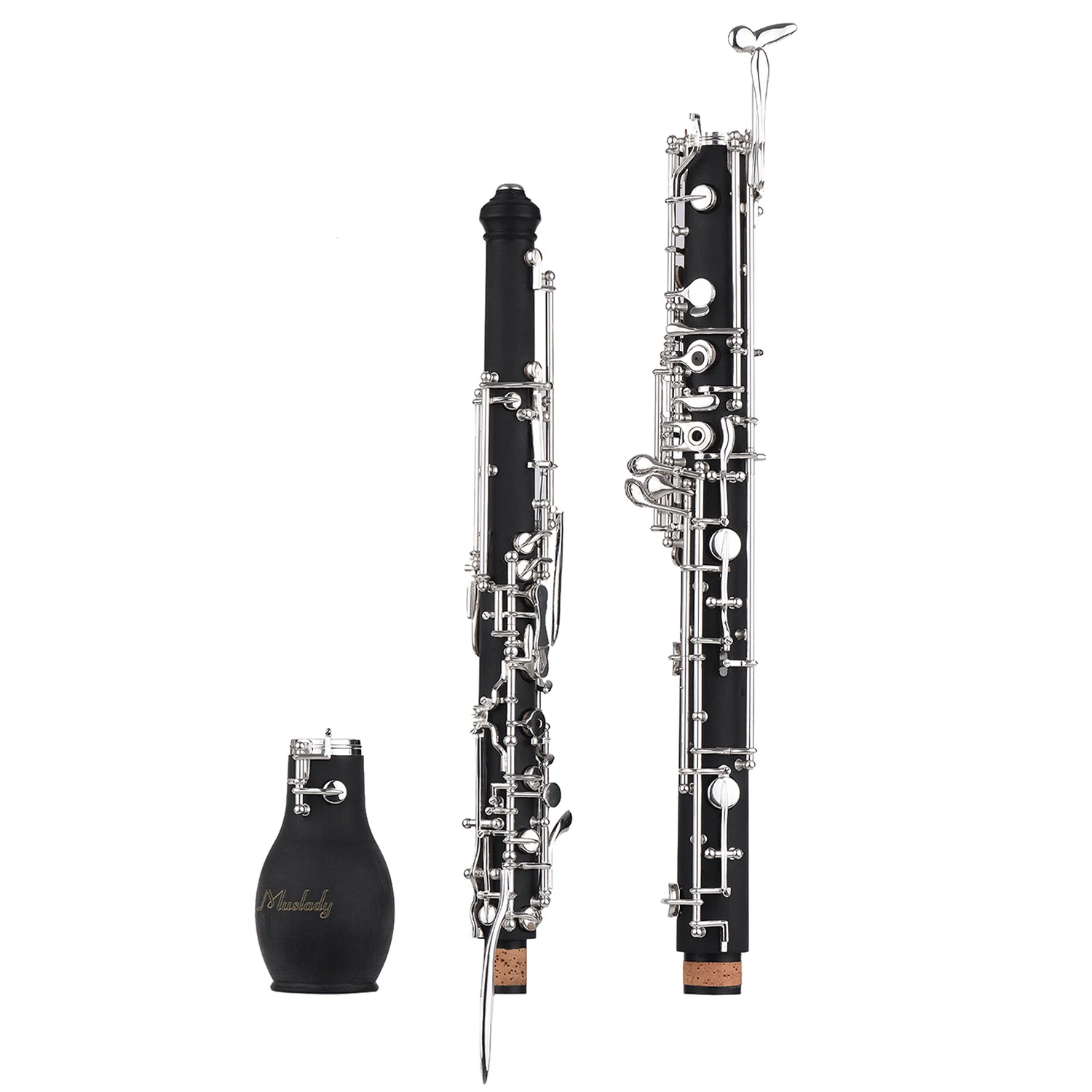 Профессиональный английский гудок Muslady Alto Oboe F Key синтетический деревянный корпус