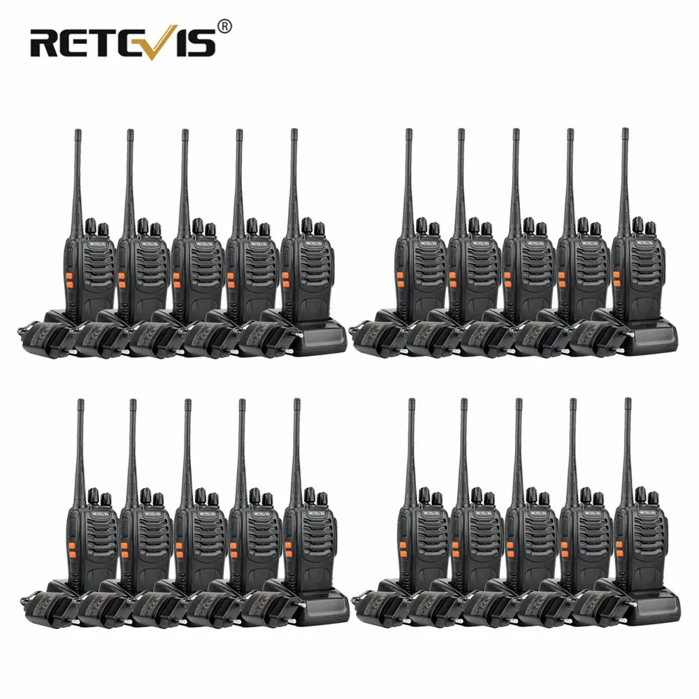 20 шт Retevis H777 портативная рация портативная Hf приемопередатчик для отеля/ресторана двухсторонняя радиостанция