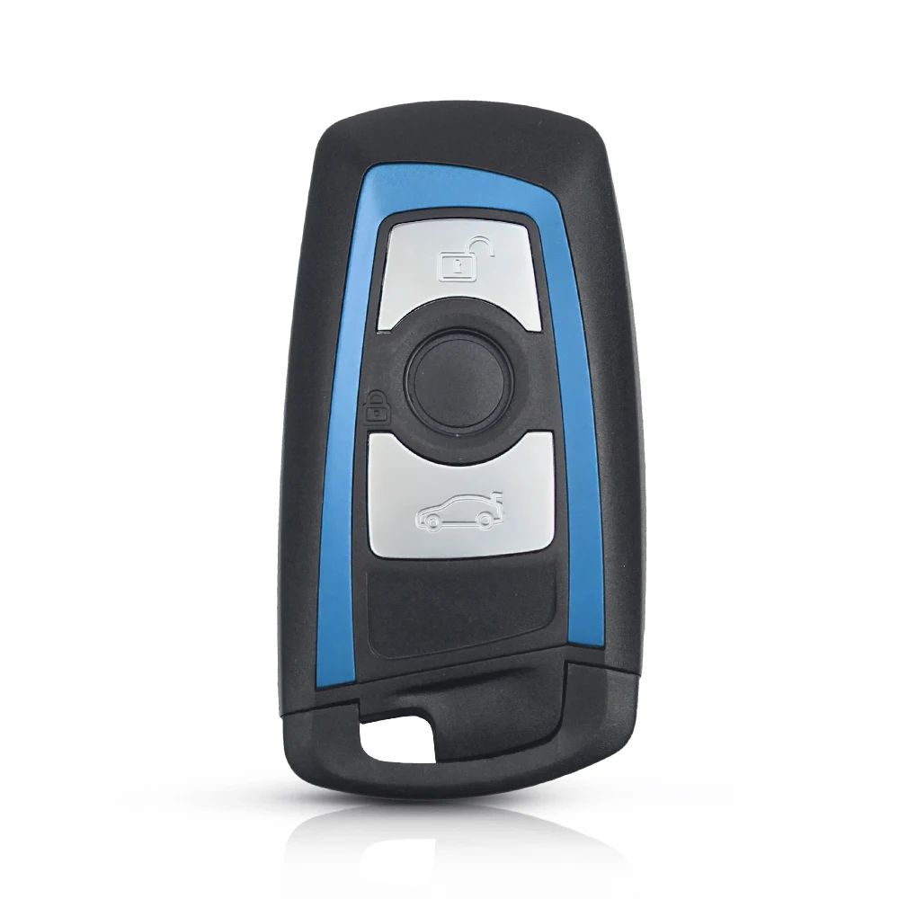 

3/4 Buttons Replacement Smart Key Shell For BMW CAS4 F 3 5 7 Series E90 E92 E93 X5 F10 F20 F30 F40 Remote Car Key Case