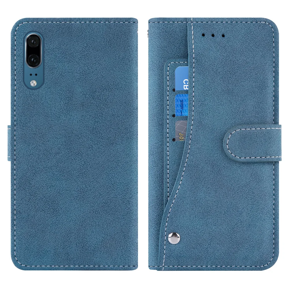 Luxury Leather Phone Case For Huawei P40 Lite 5G Nova 7 SE Pro Plus Men Blue | Мобильные телефоны и аксессуары