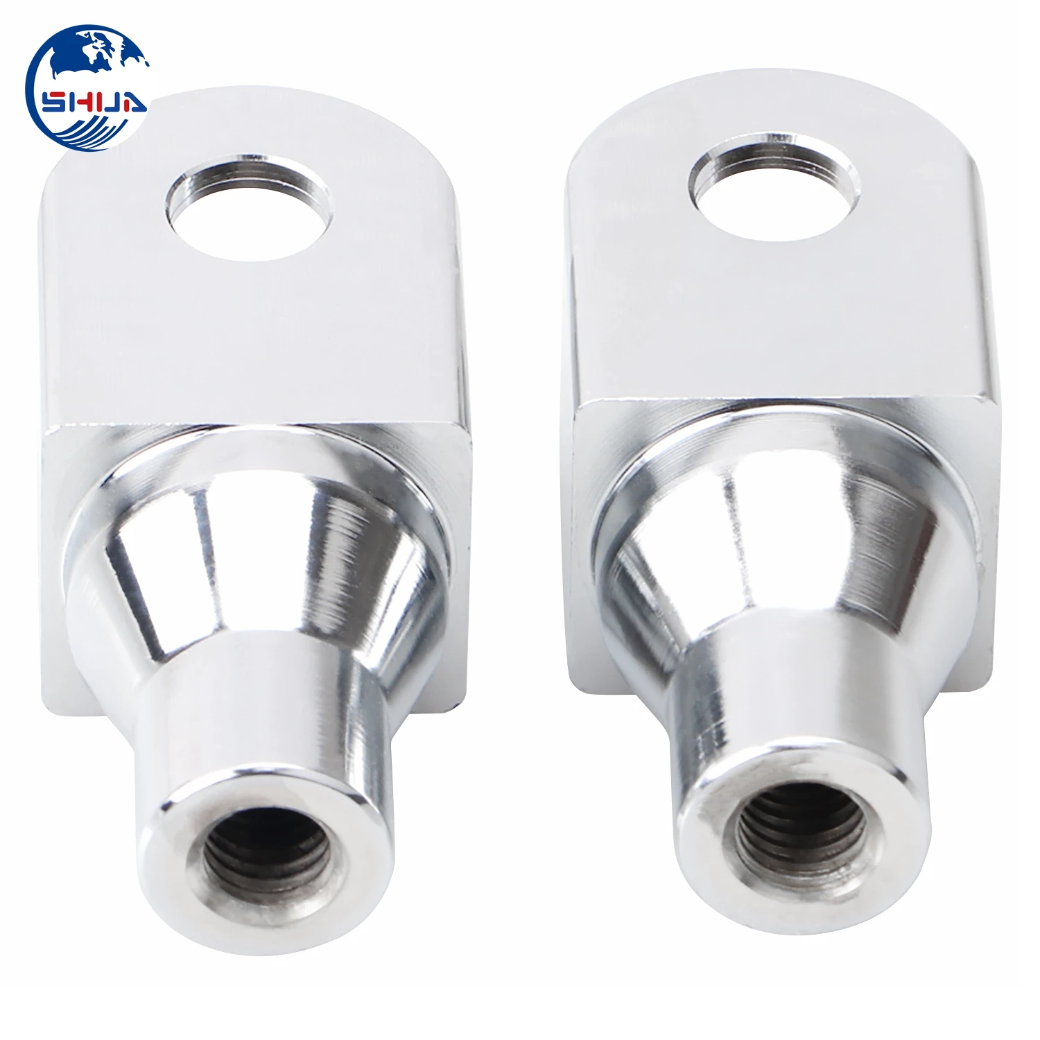 1Pair Motorcycle Front Foot Pegs Connection Adapter For Honda VT 1300 Sabre/Stateline Aero/Magna 750 VTX 1800 C/F Fury 09-15 | Автомобили