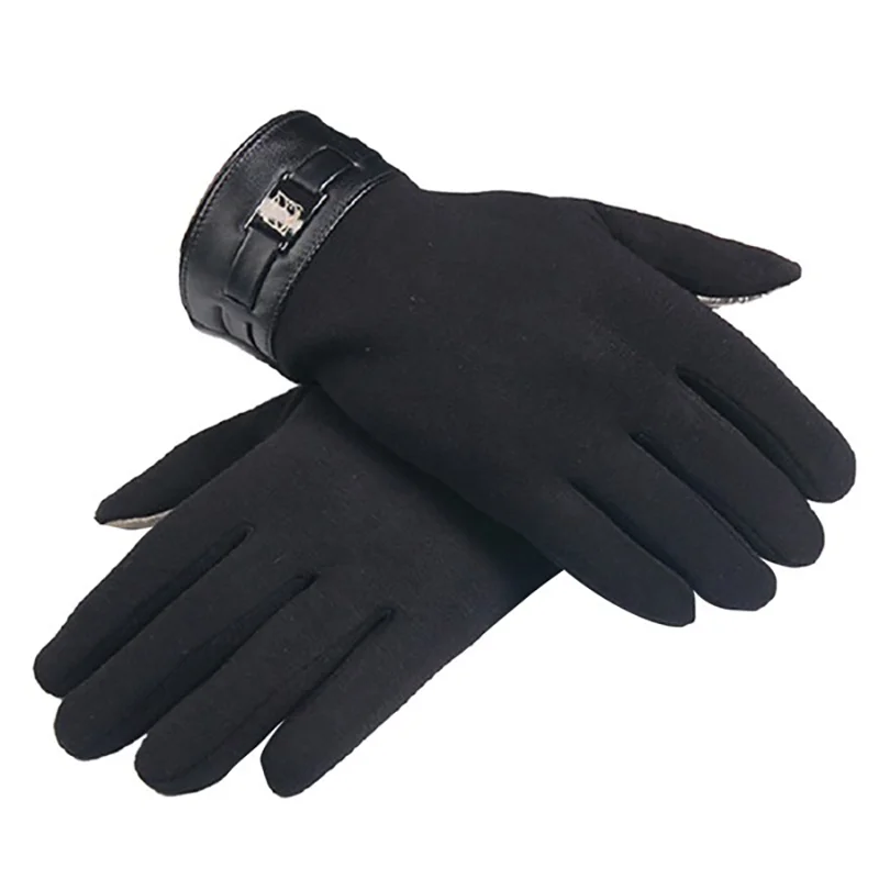 

Mens Womens Spring Winter Waterproof Touch Screen Plus Velvet Riding Warm Gloves Windproof Fashion Outdoor Non-Slip Ski Gloves