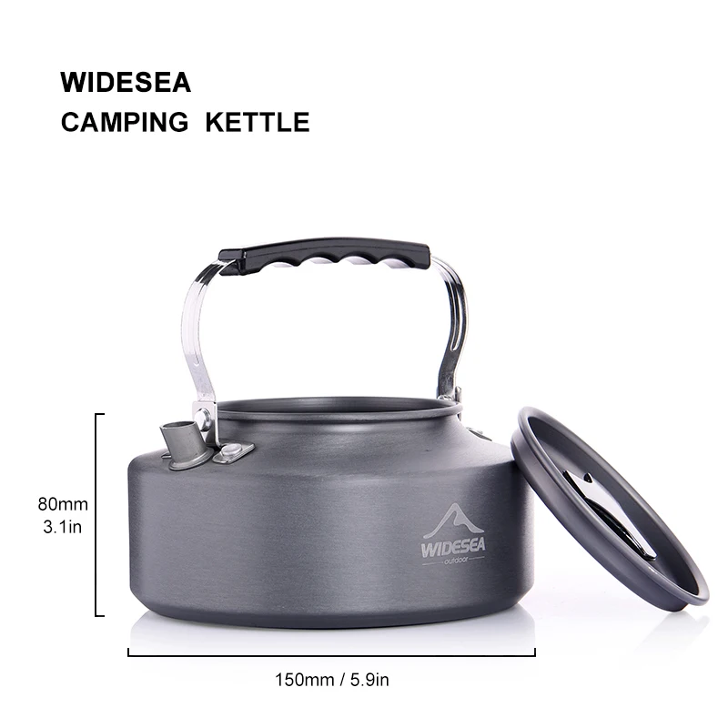 Походное оборудование Widesea 3 шт. набор посуды для приготовления пищи сковорода