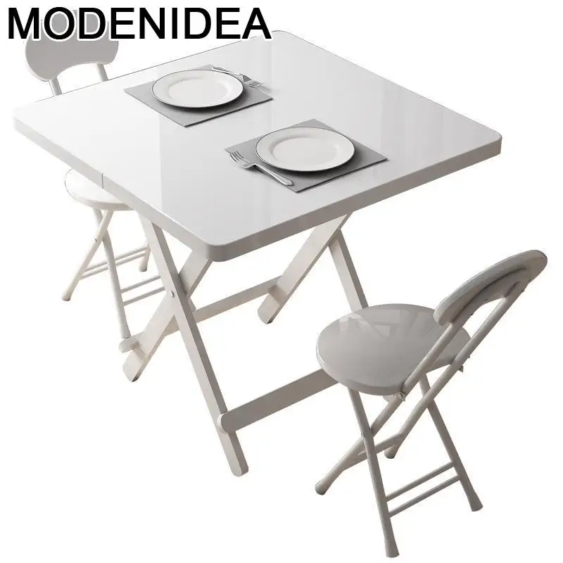 

Стол для маленькой квартиры, стол для письма Meja Makan, домашний портативный Обеденный набор, складной стол, обеденный стол