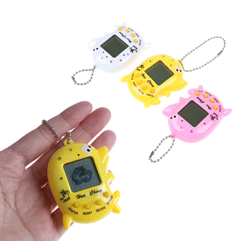 

1pc 90s Nostalgic 168 Pets In 1 Virtual Cyber Pet Toy Tamagotchis Electronic Pets Keychains Toys