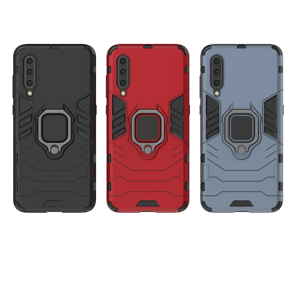 Защитный гибридный чехол с подставкой для Xiaomi Mi CC9/A3 CC9E 9SE 8 9 Pro противоударный