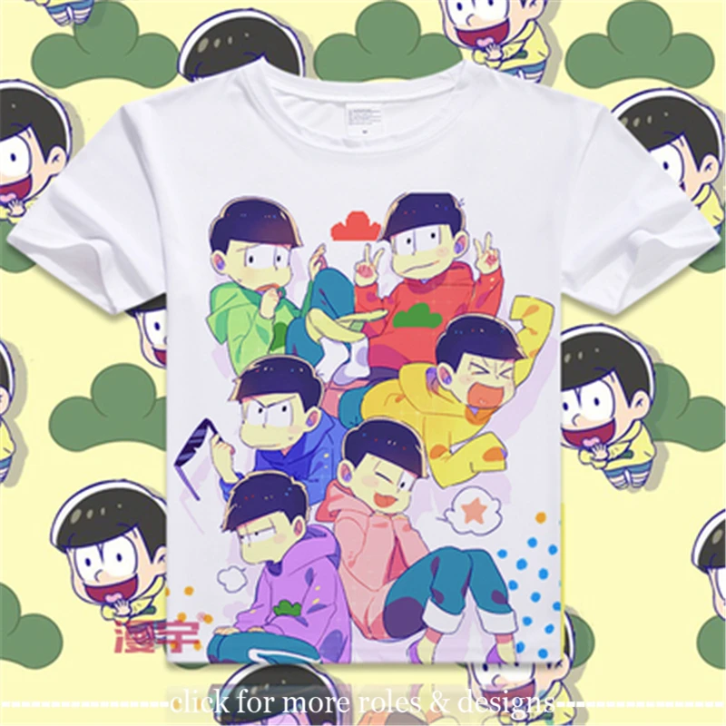 Маскарадный костюм Mr. Osomatsu Matsuno Karamatsu choomatsu Ichimatsu Todomatsu футболка с короткими