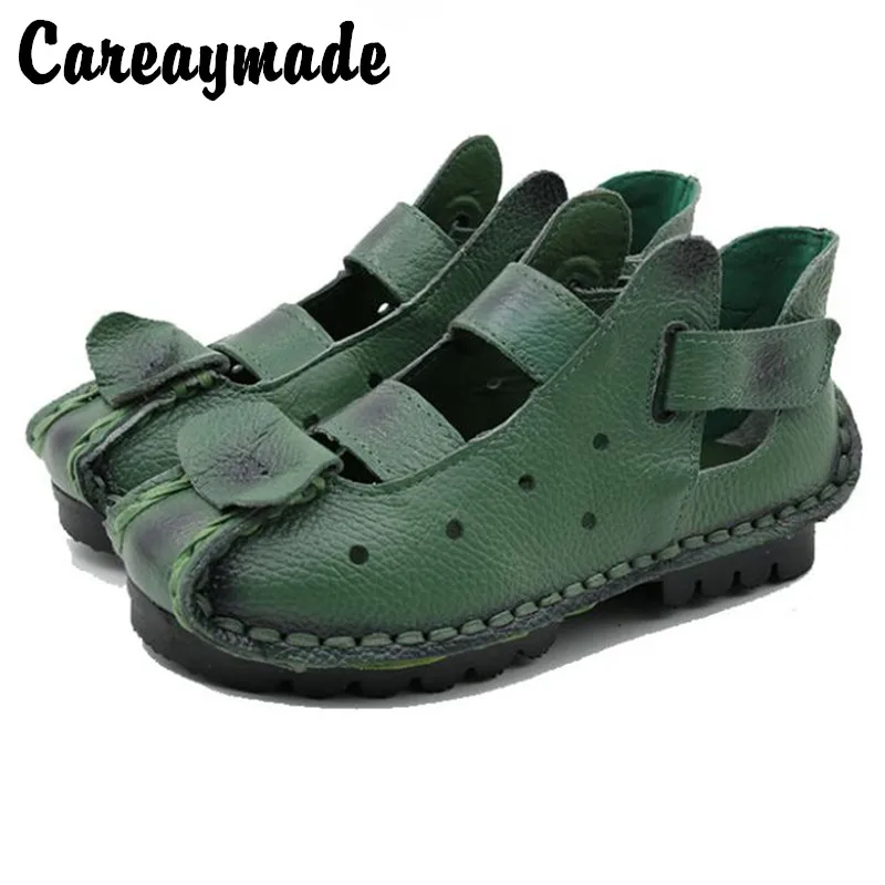 Careaymade из воловьей кожи с накладкой спереди сделанные полностью вручную в