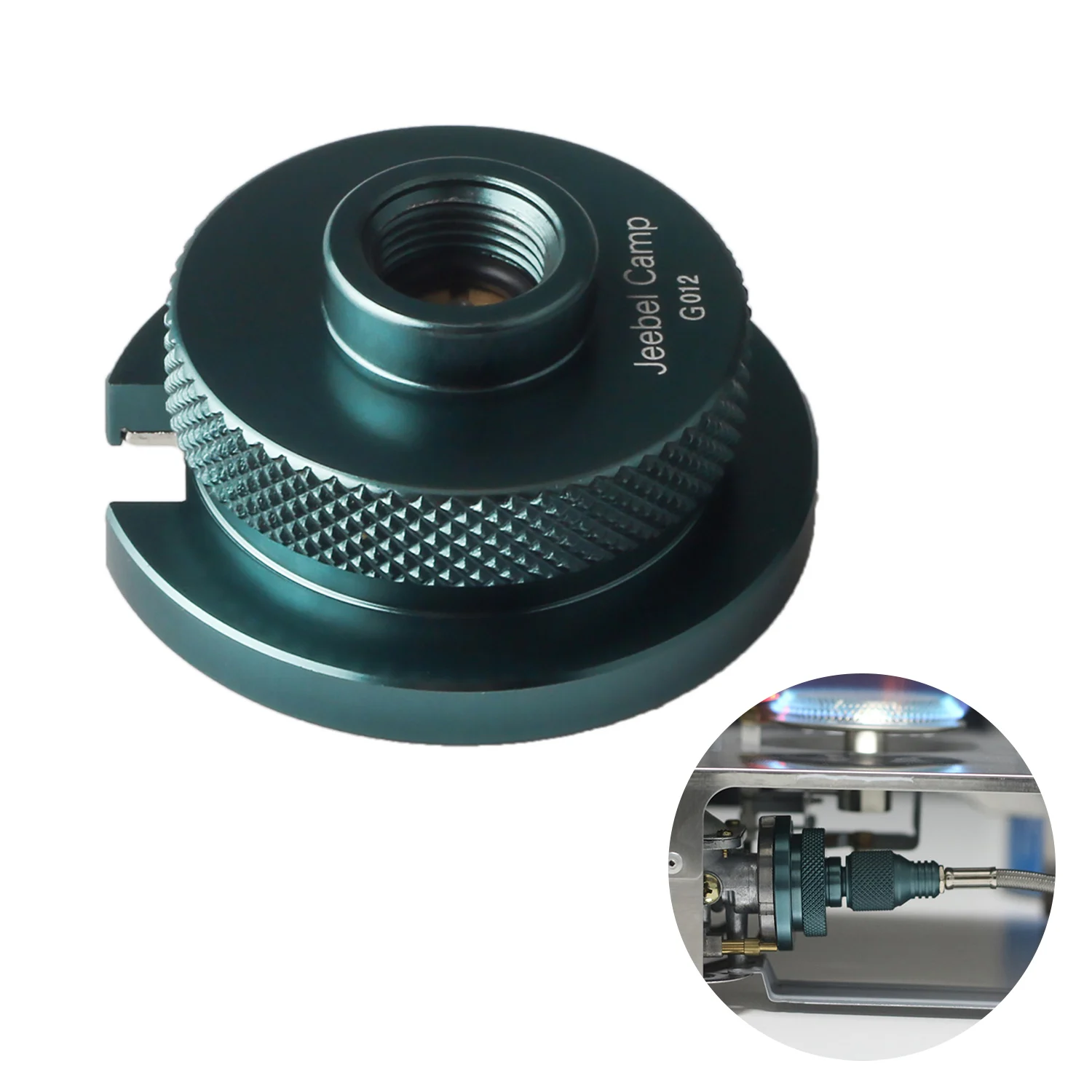 Адаптер для газового бака плоский адаптер шланга походов кемпинга пикника печи