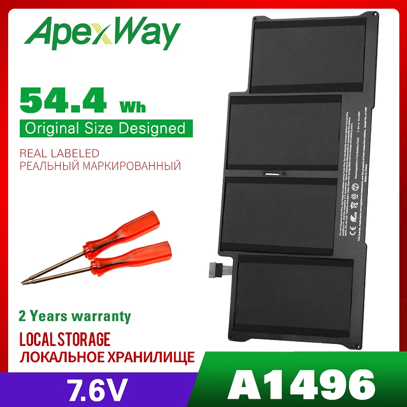 

Аккумулятор для ноутбука Apple Macbook Air 7,6 дюйма, A1405, A1369 (Mid-13,3), A1466 (Mid-2011), MC965, MC966, MD231, MD232, MD231CH/A, 2012 Втч