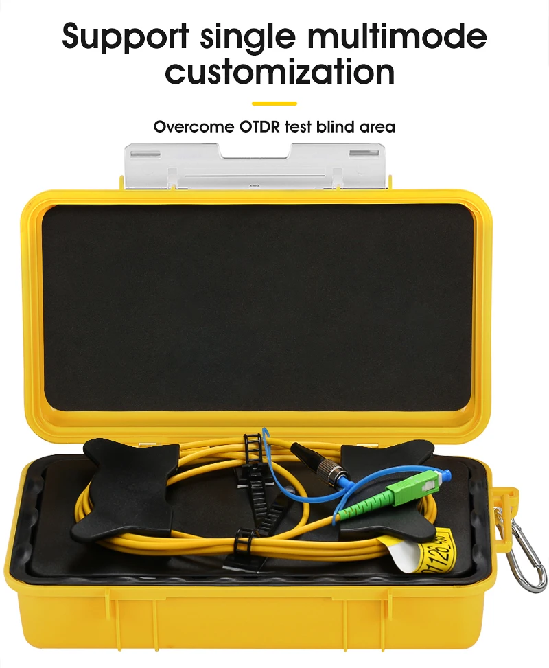 SC/APC-FC/UPC OTDR устройство для устранения зон оптоволоконные кольца