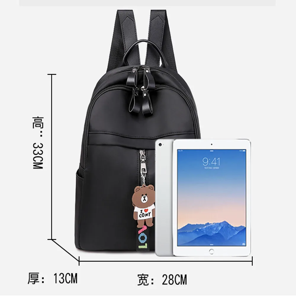 Новинка 2019 корейский модный рюкзак из ткани Оксфорд для девушек удобная сумка