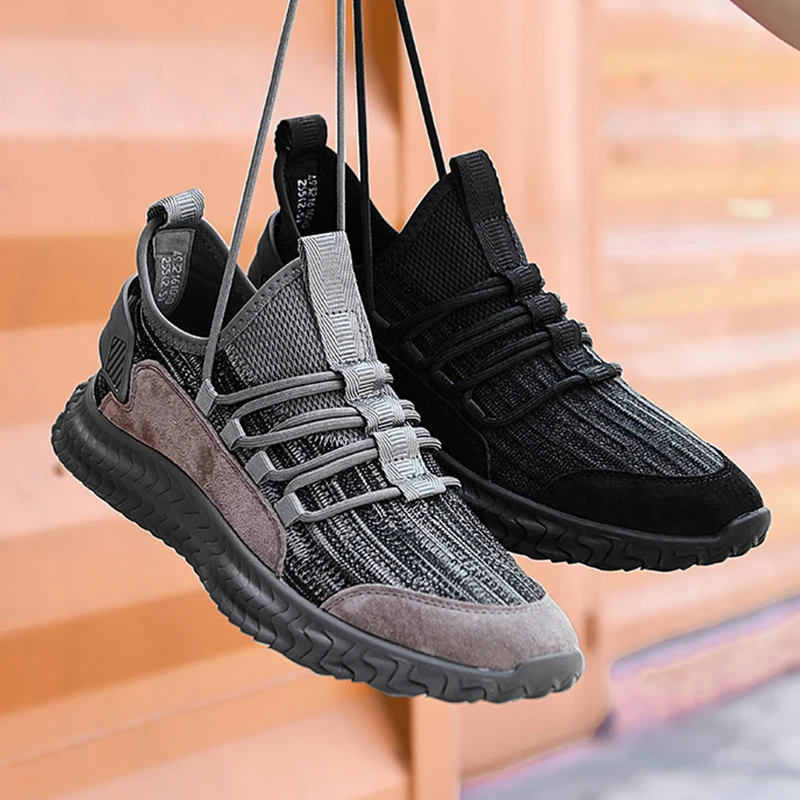 2023 Fashion All-match Breathable Casual Sports Shoes Men Summer Mesh  Lightweight Running Shoes Comfortable Male Sneakers