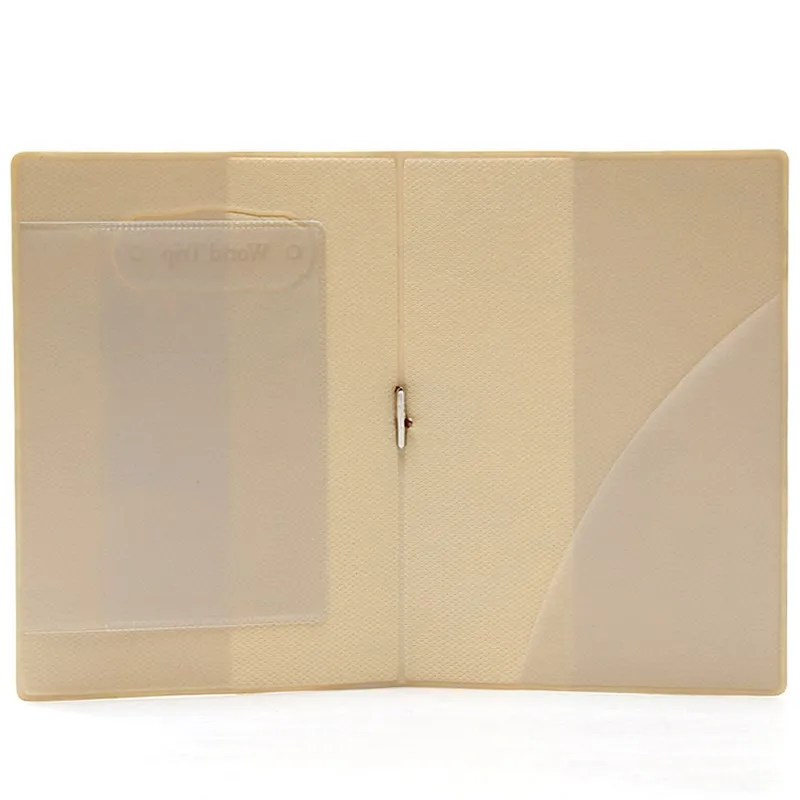 Creative Travel Passport Cover Wallet Bag Letter Men Women Pu Leather ID Address Holder Portable Boarding Travel Accessories