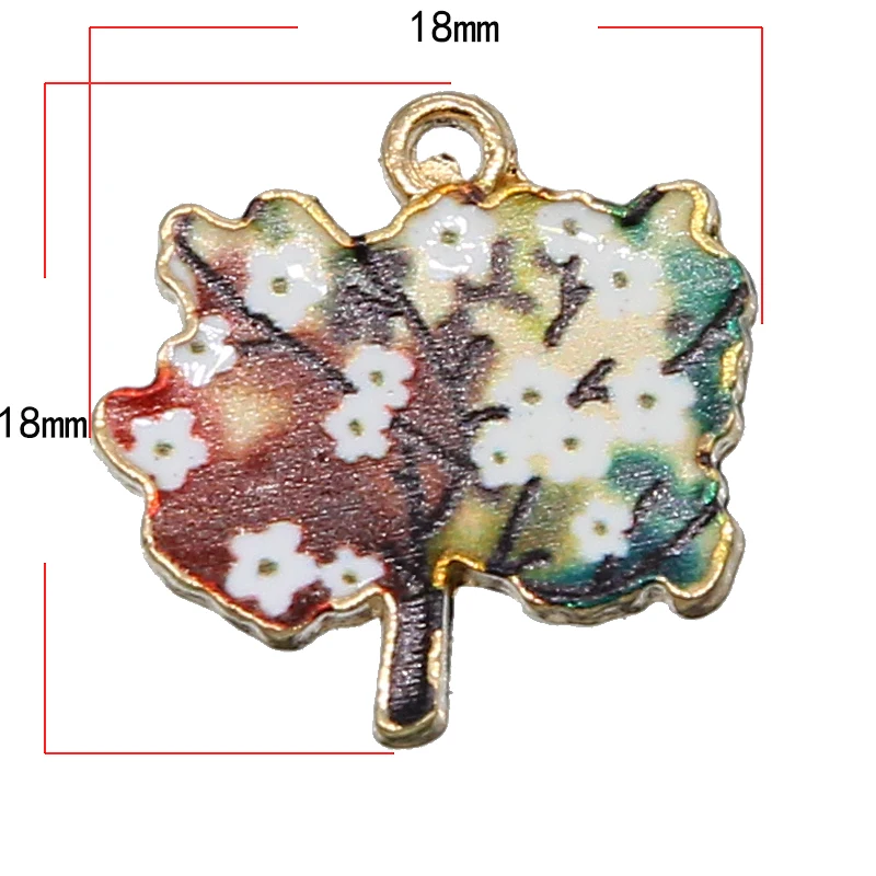 5 шт. Древо жизни Шаньтоу эмаль металлический сплав кулон браслет девушка