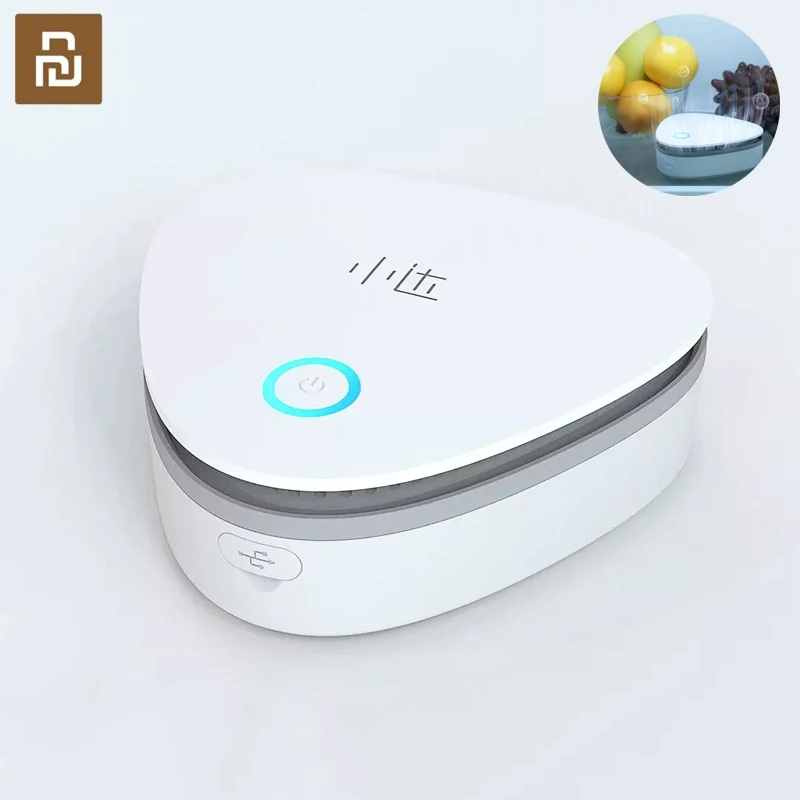 

Портативный очиститель Youpin для глубокой стерилизации и разложения формальдегида, удаления запахов, еды, длительное сохранение, зарядка чер...