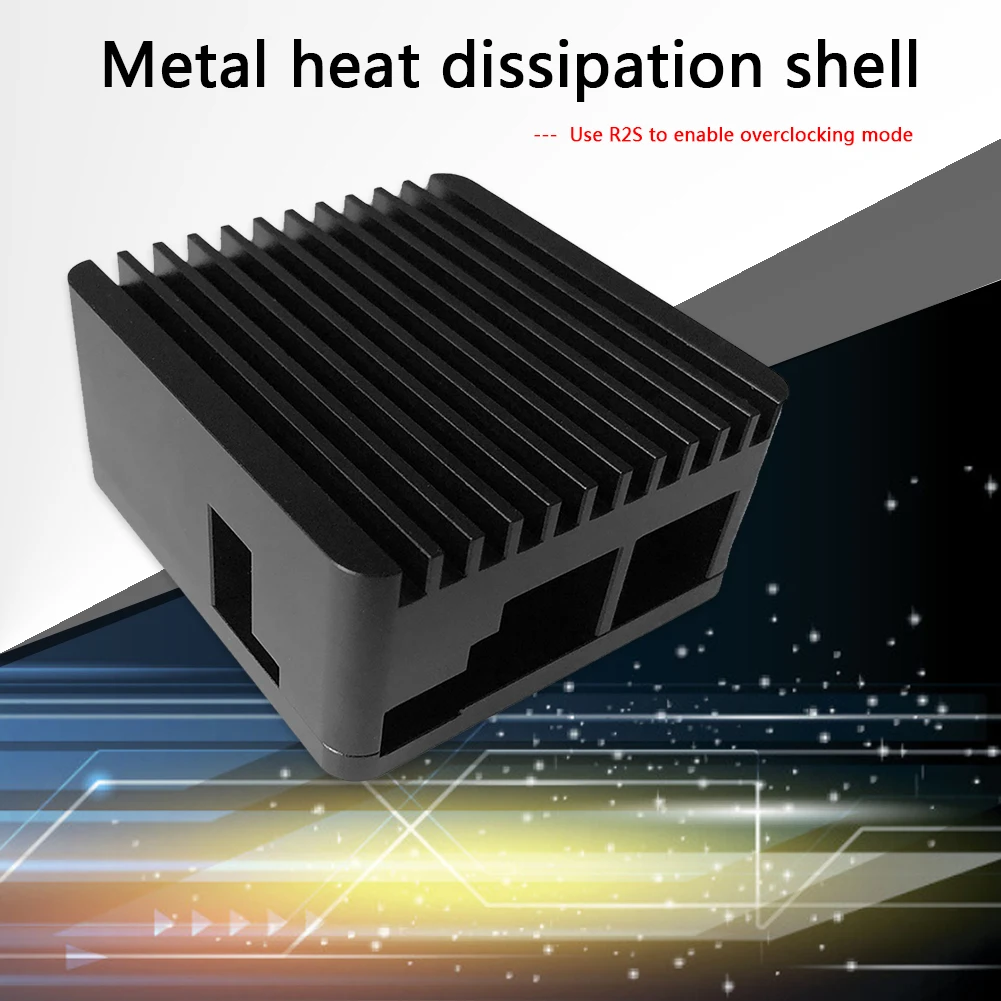 

Cooling Cases Heat Sink Caring Personal Cars Accessories for NanoPi R1S R2S Protective Shell Radiator Decorations