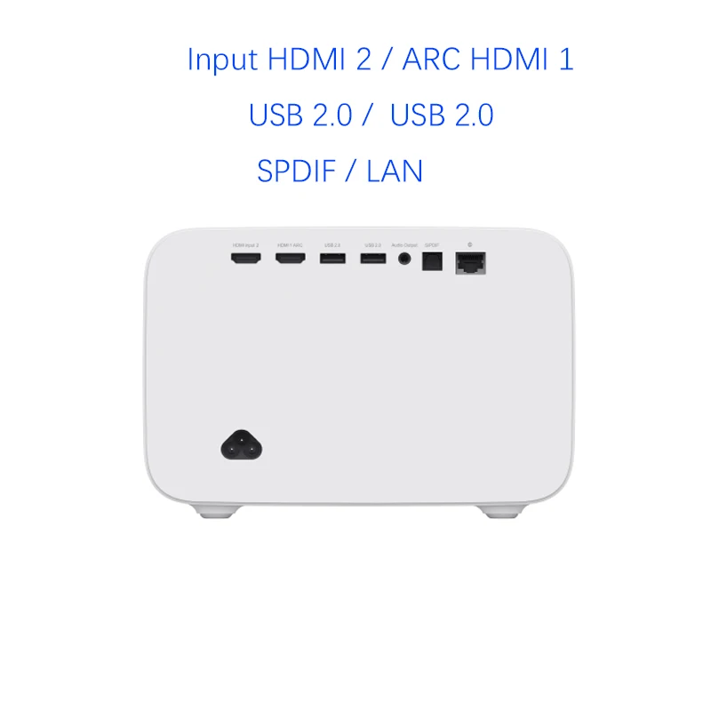 Проектор Xiaomi mijia 2 pro DLP 1300 ANSI 1080P Поддержка 4K видео Full HD проектор с Android Wifi Bluetooth