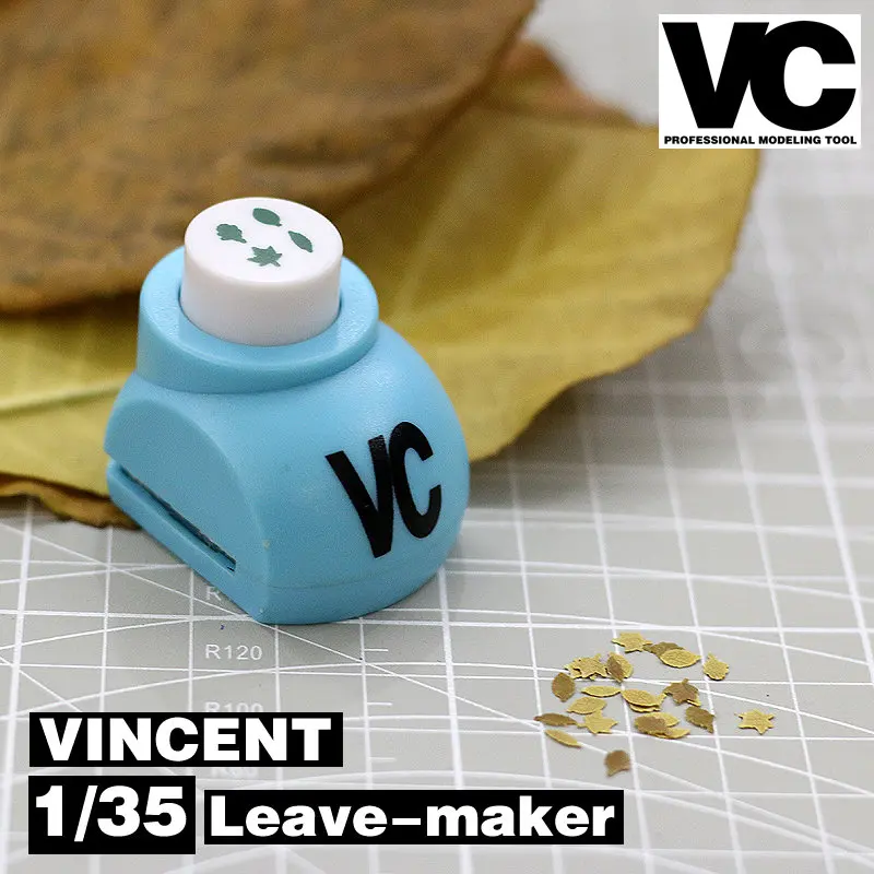 Miniature Leaf Maker 4 In 1 True Deciduous Leaf Model Scene Leaf Maker Sand Table Accessories Model Leaves DIY Tool
