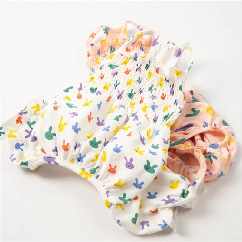 

Pets Products Supplies Clothes Cute Rabbit Pattern Jumpsuit For Small Puppy Dogs