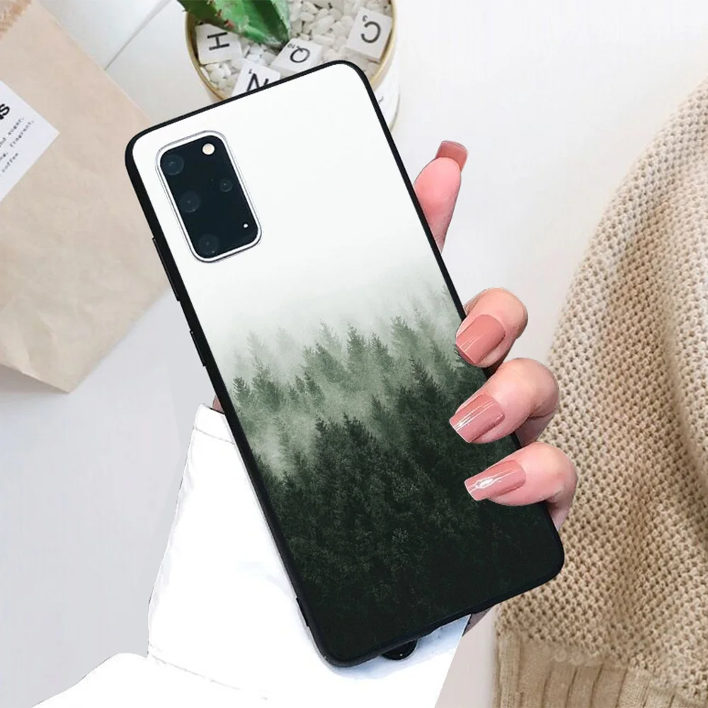 

For Samsung Galaxy High And Low Soft TPU Black Border Samsung Galaxy Case